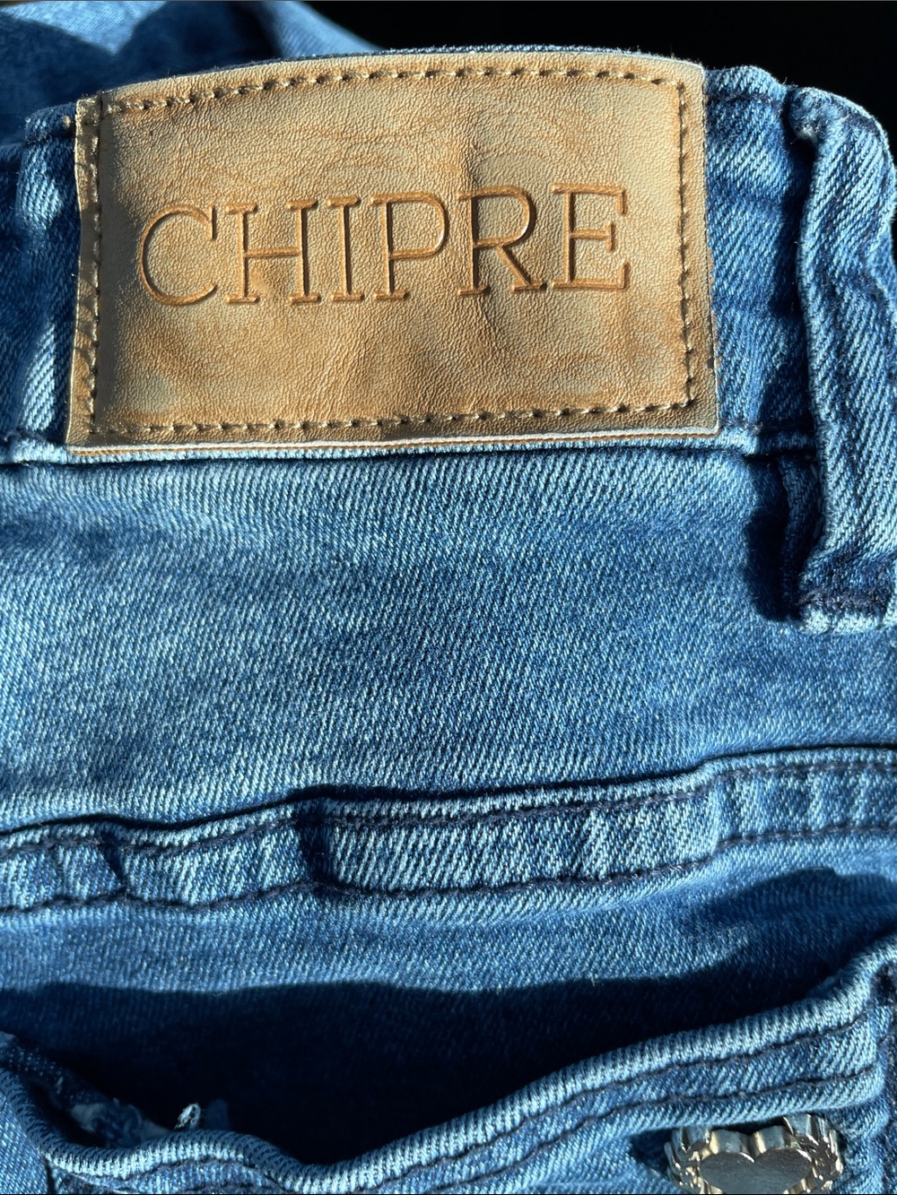 Chipre Women's Skinny Jeans in Light Blue Denim